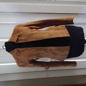 American Flirt Suede Cropped Jacket